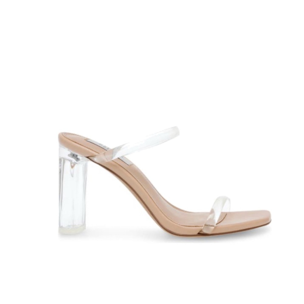 Steve Madden Clear Heels